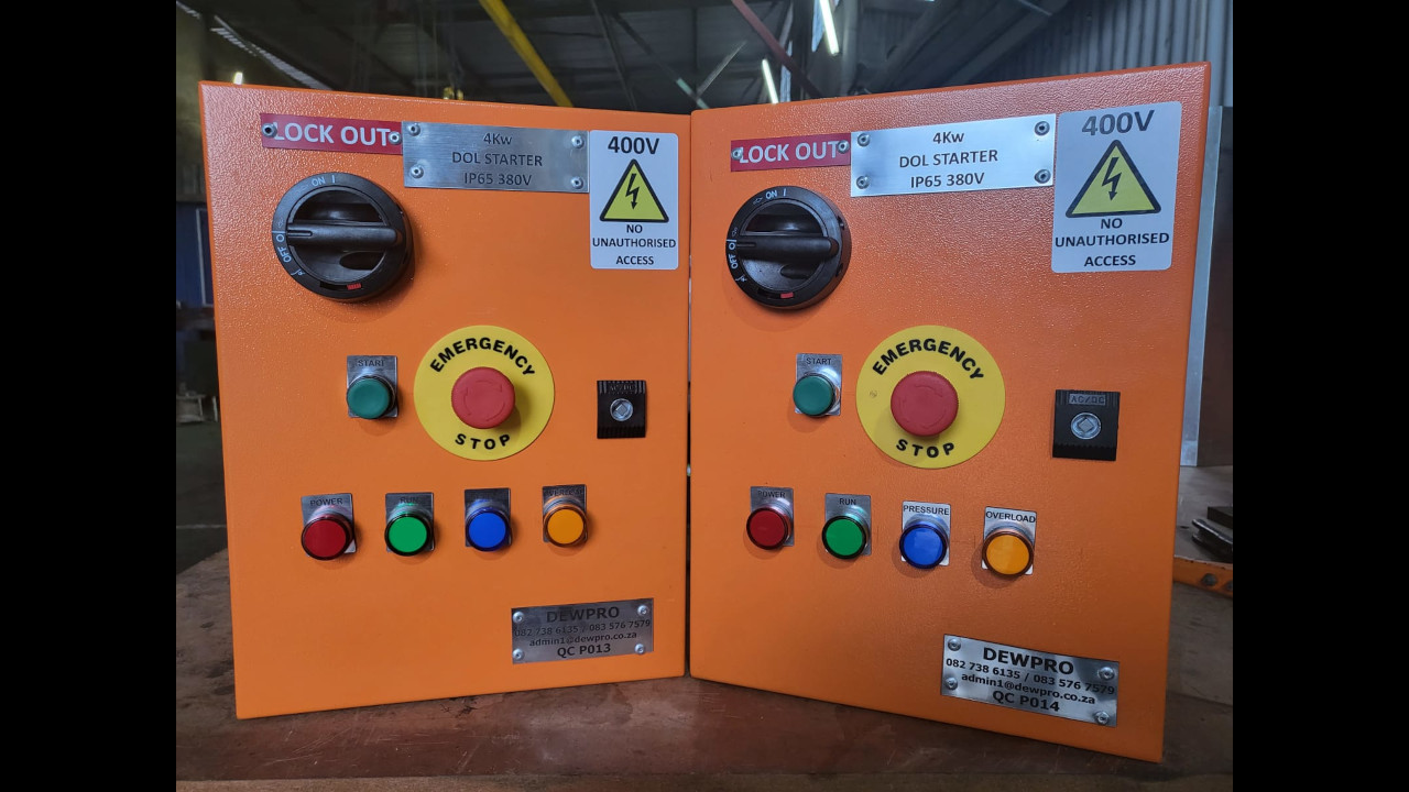 Electrical VSD Pump Starter Panels 9