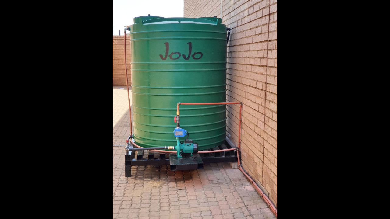 Back-up water systems.